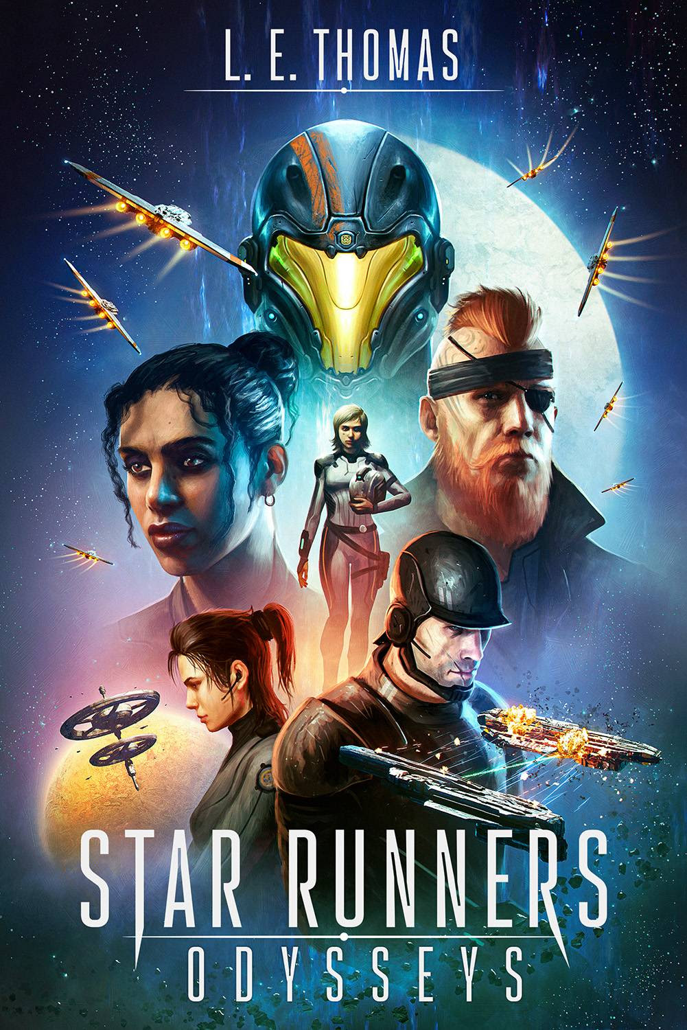 Featured Sci-fi: Star Runners (Odysseys Book 7) by L.E. Thomas